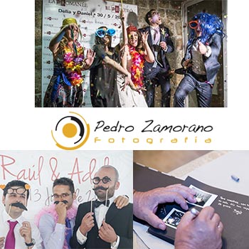 Fotomatón para bodas Pedro Zamorano